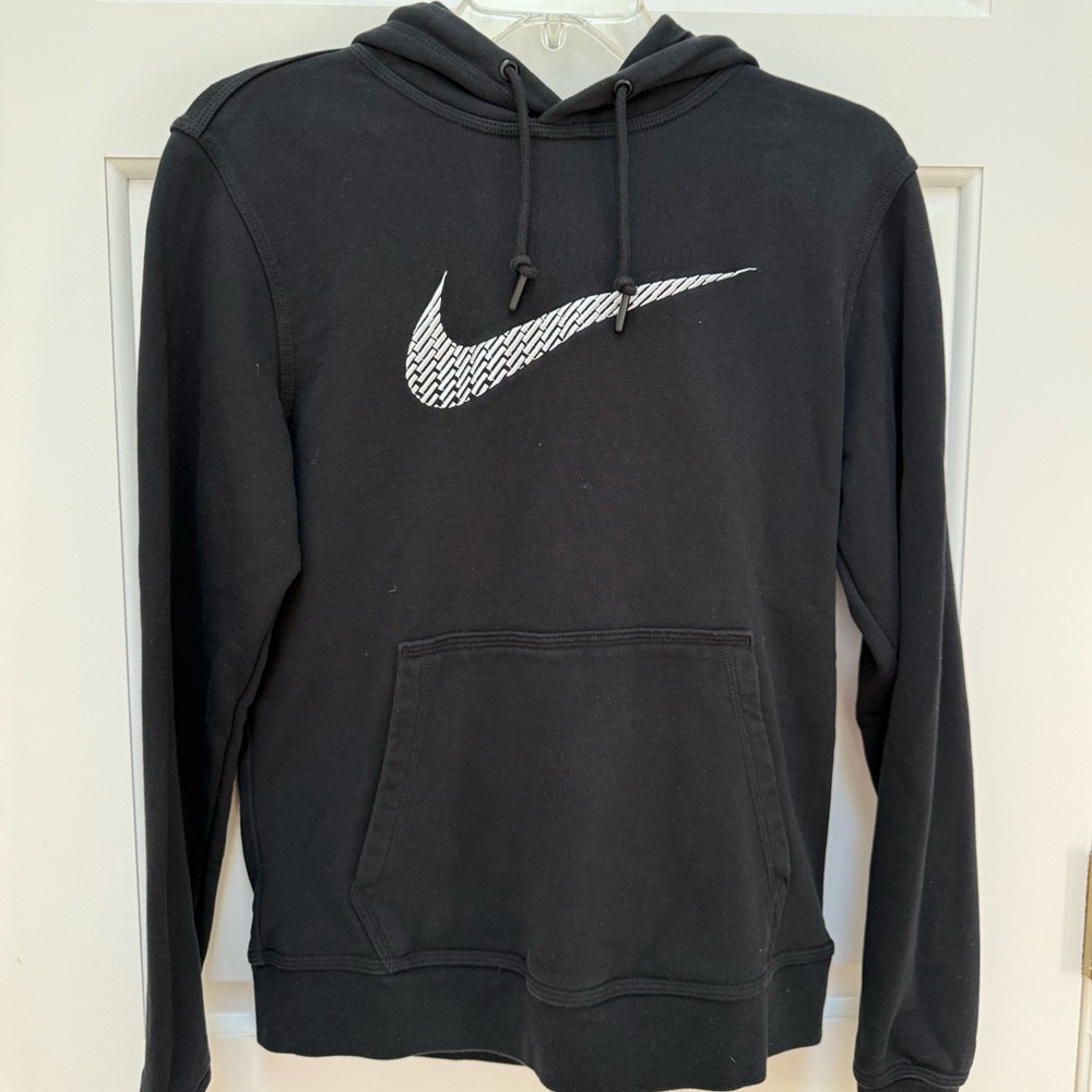 Nike Black and White Men's Hoodie